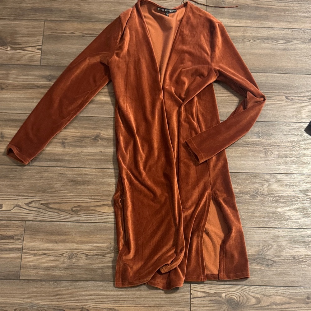 HYFVE Burnt Orange Cardigan